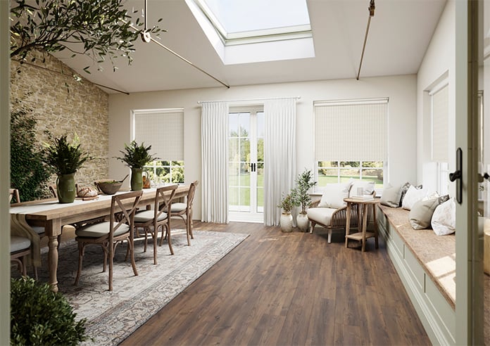 Emily Bond George Stripe, Linen - Twist&Fit Roller Blind - Image 7